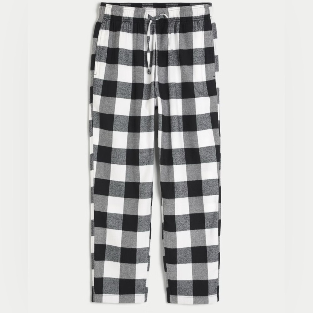 Wondershop Black and White Checkered Kids Pajama Bottoms